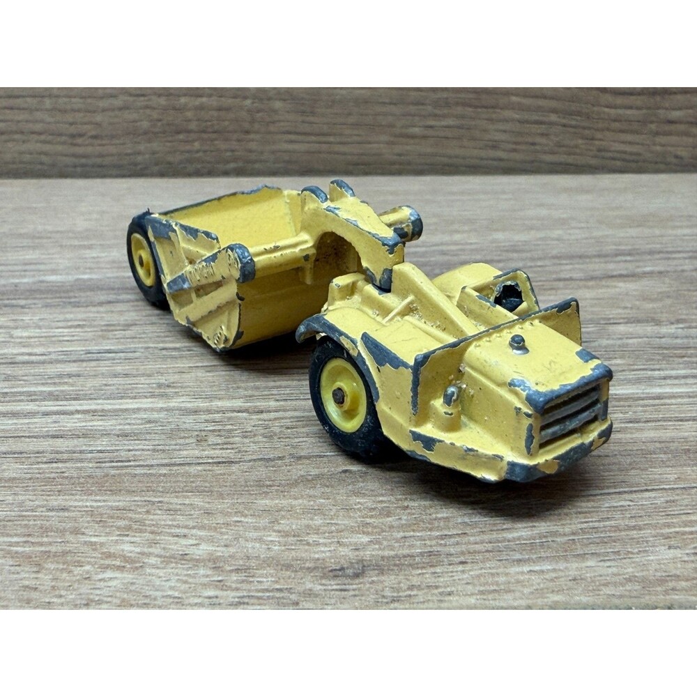 Dinky Toys "Mini Dinky" No. 98 Michigan Scraper 1/64 Diecast Hong Kong - Vintage